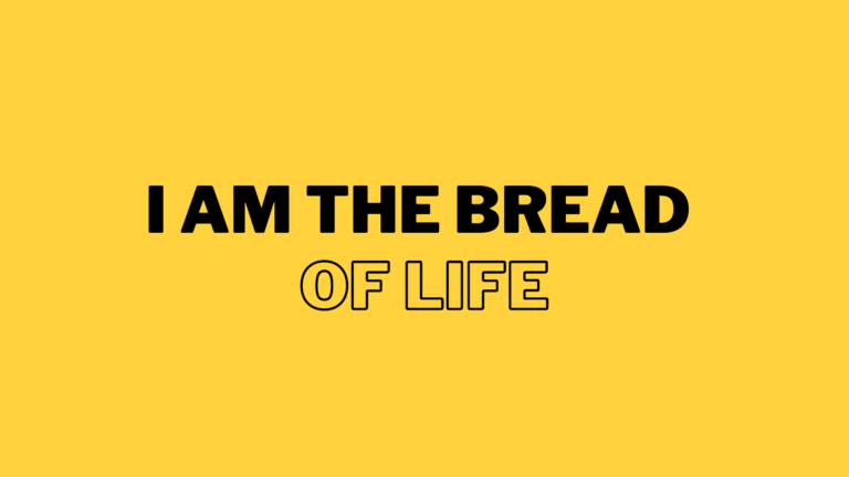 Jesus The Bread Of Life