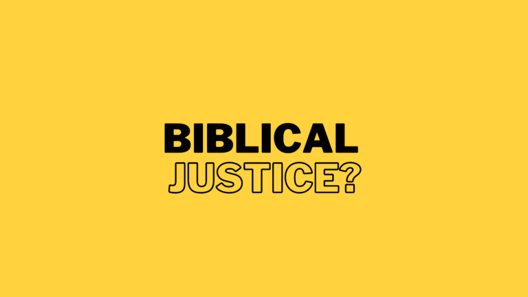 What is Biblical Justice?