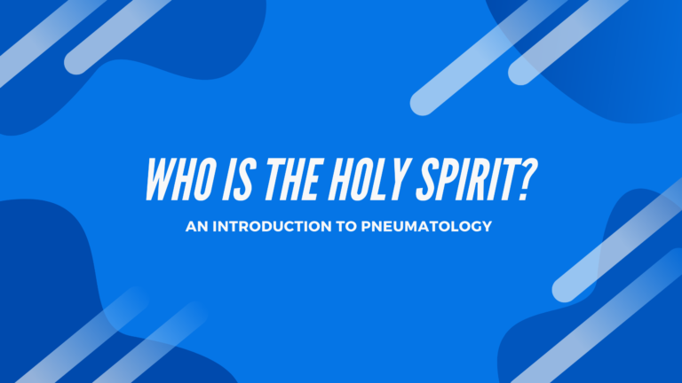 Who Is The Holy Spirit